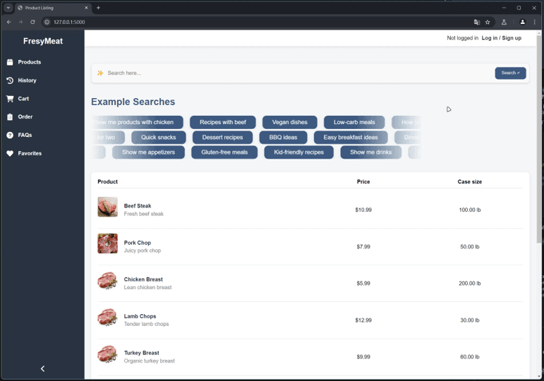 AI-Powered E-commerce